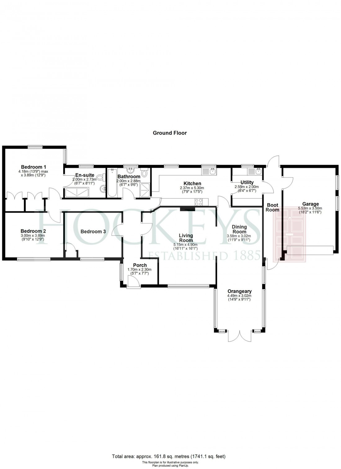 Floorplan for Bury Road, Kentford, CB8