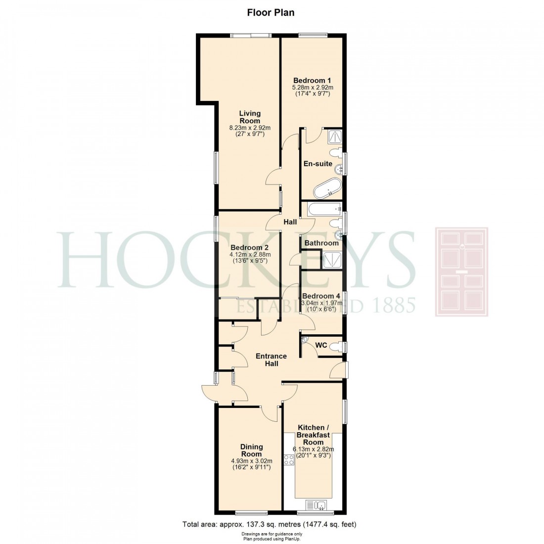Floorplan for Church Road, Stow-Cum-Quy, CB25