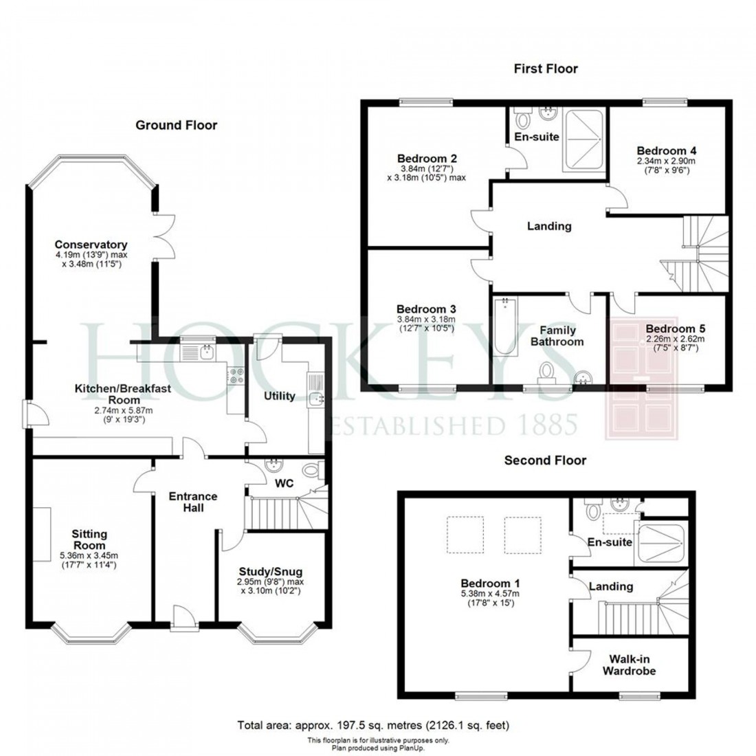 Floorplan for Collingwood Drive, Longstanton, CB24