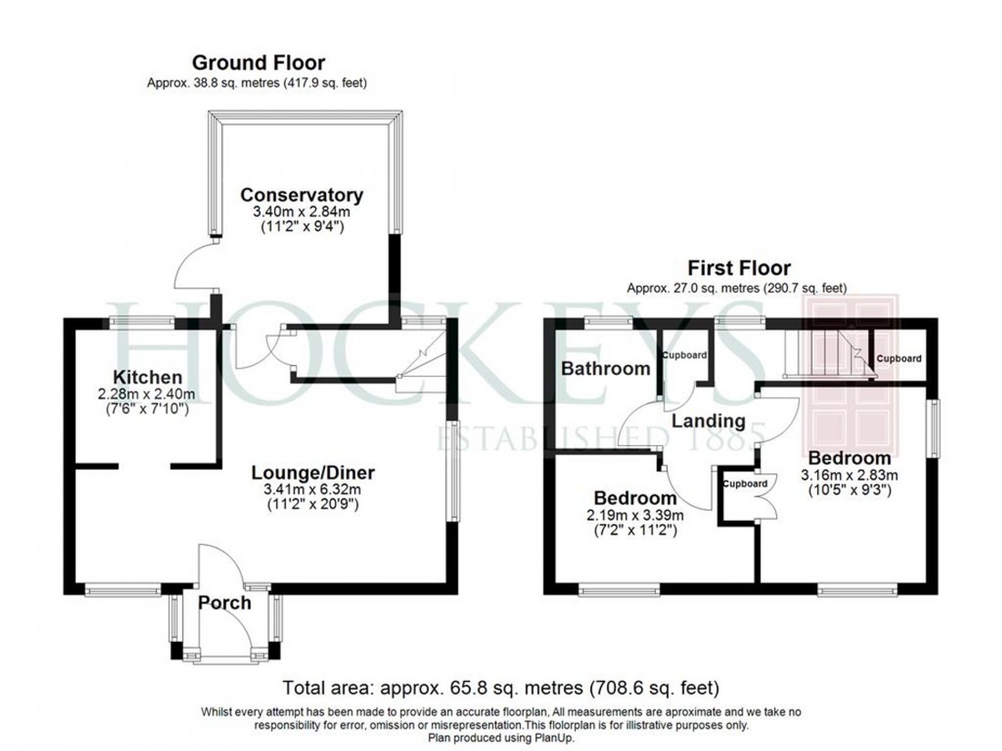 Floorplan for Violet Close, Cambridge, CB1