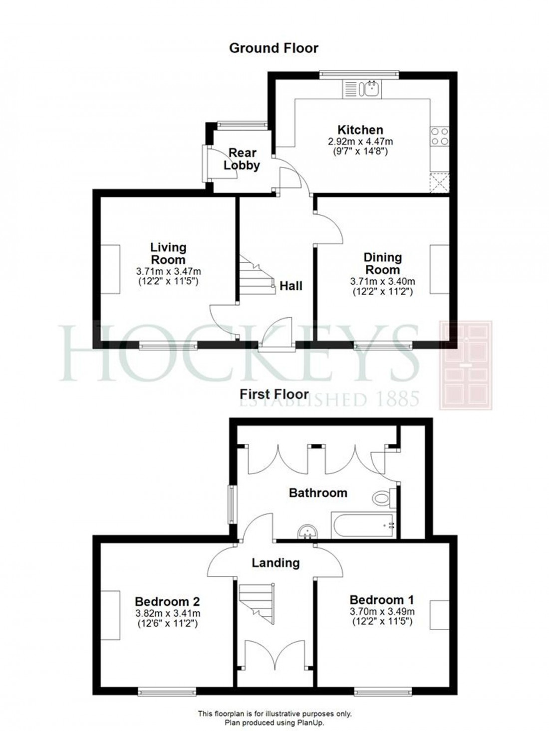 Floorplan for High Street, Earith, PE28
