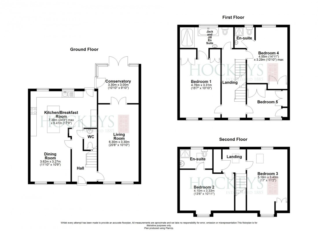 Floorplan for Covent Garden, Willingham, CB24