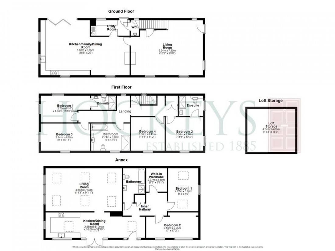 Floorplan for New Road, Over, CB24