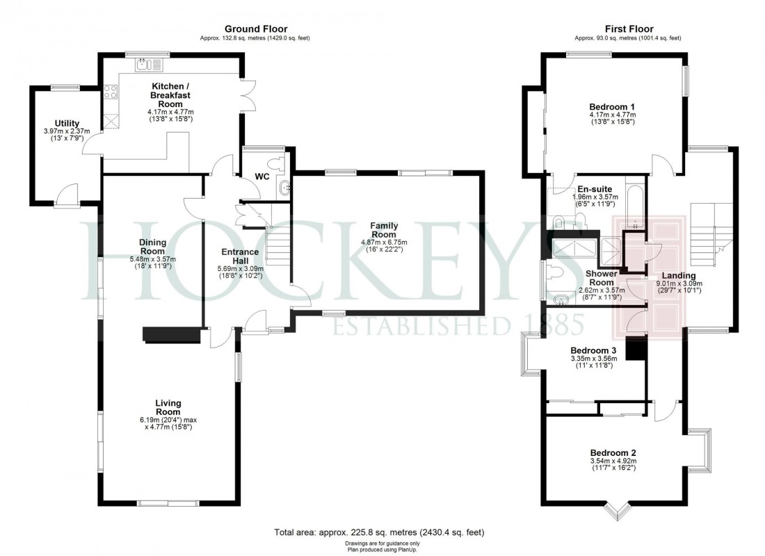 Floorplan for High Street, Fen Ditton, CB5