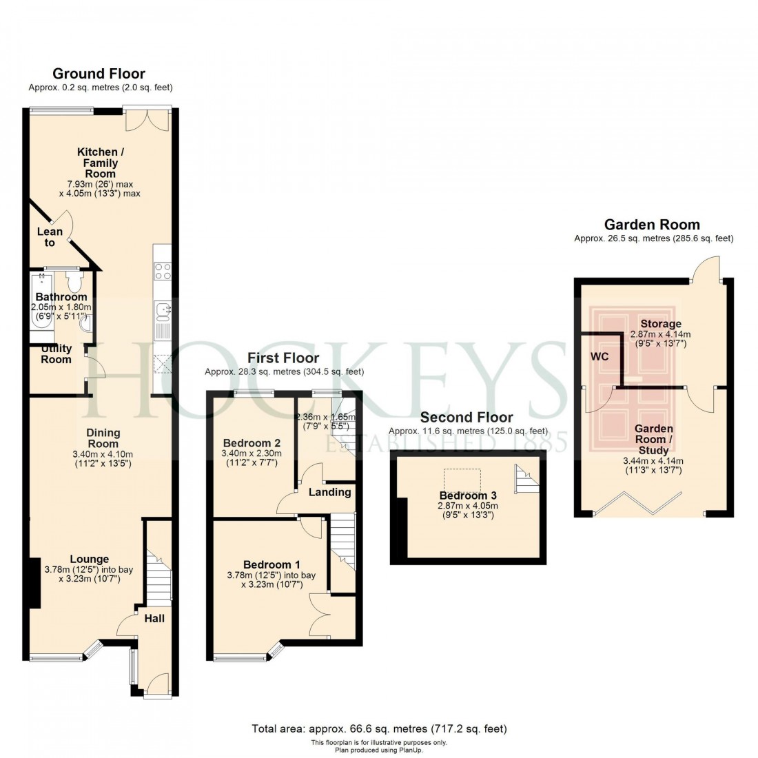 Floorplan for Brampton Road, Cambridge, CB1