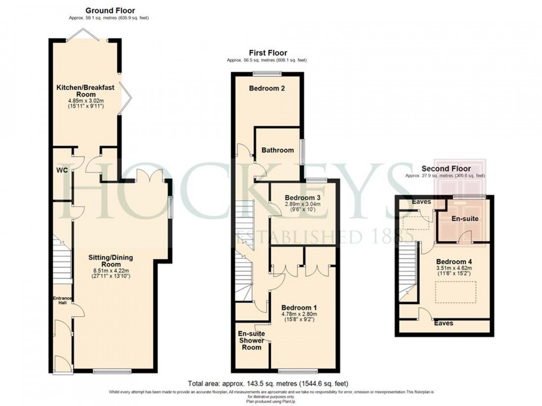 Floorplan for Vinery Road, Cambridge, CB1