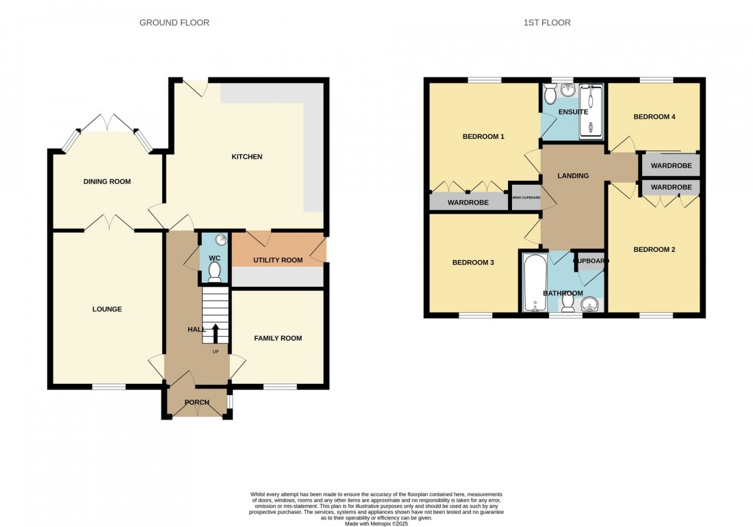Floorplan for Kenzie Drive, Sutton Bridge, PE12