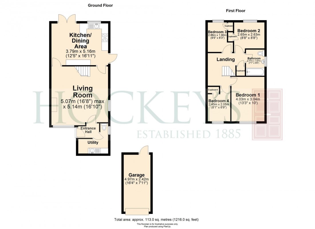 Floorplan for The Grove, Linton, CB21
