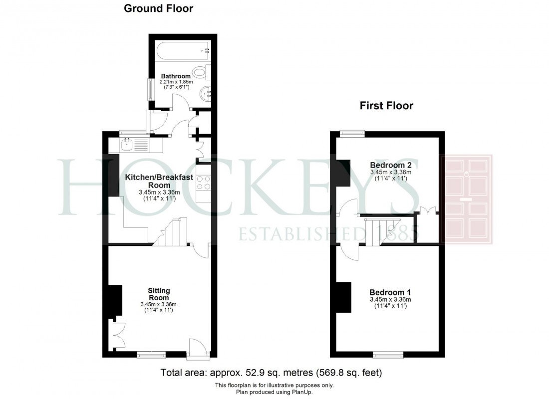 Floorplan for Church Street, Exning, CB8