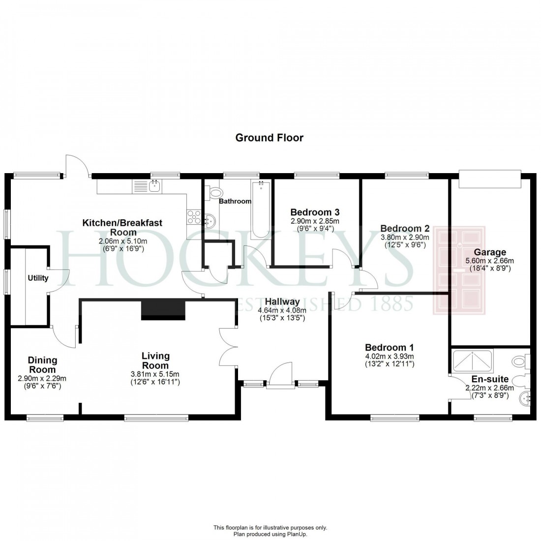 Floorplan for Fordham Road, Freckenham, IP28