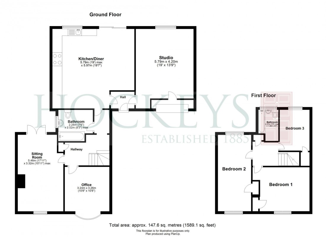 Floorplan for Freshfields, Newmarket, CB8