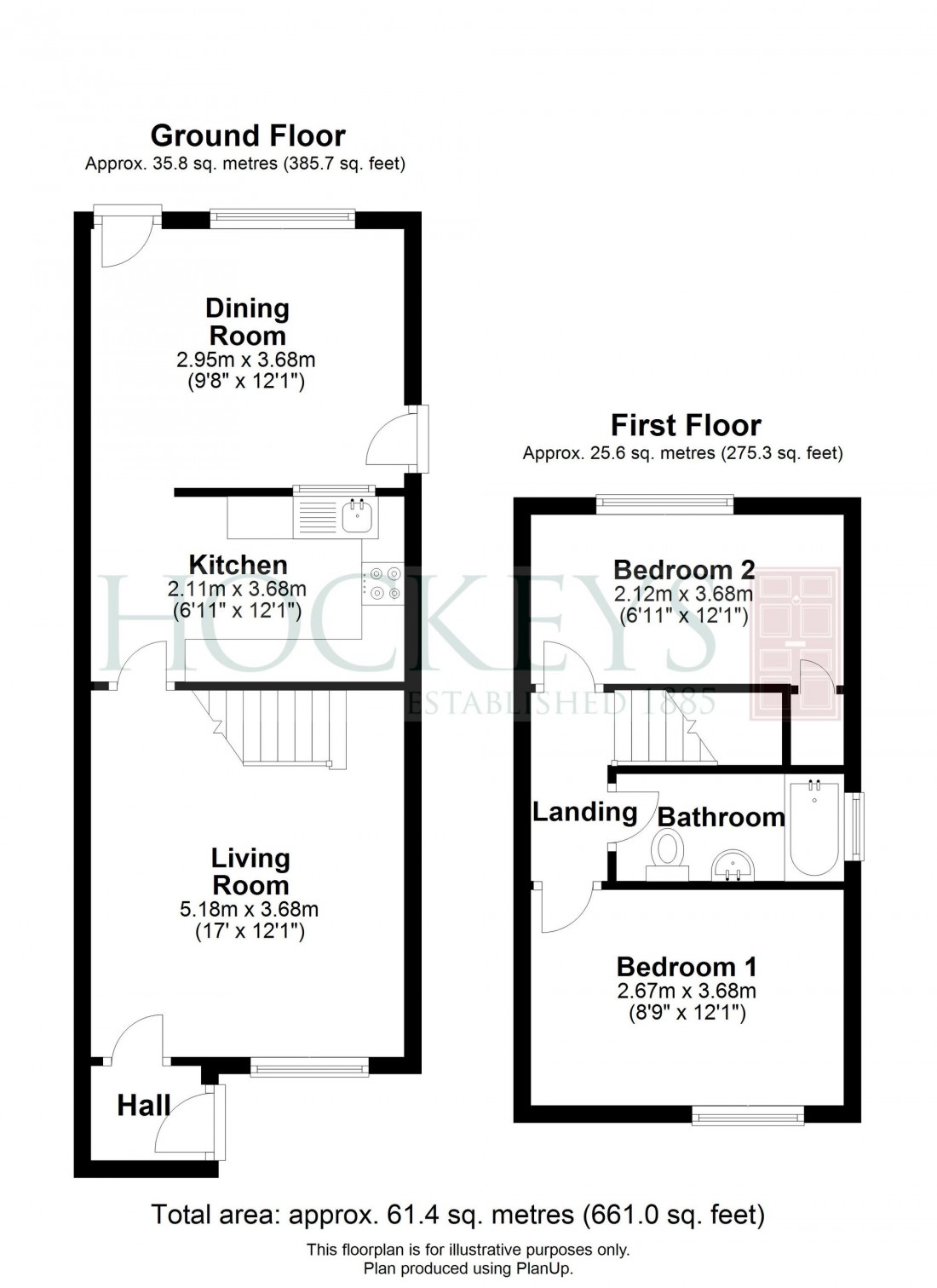 Floorplan for Hillcrest, Bar Hill, CB23