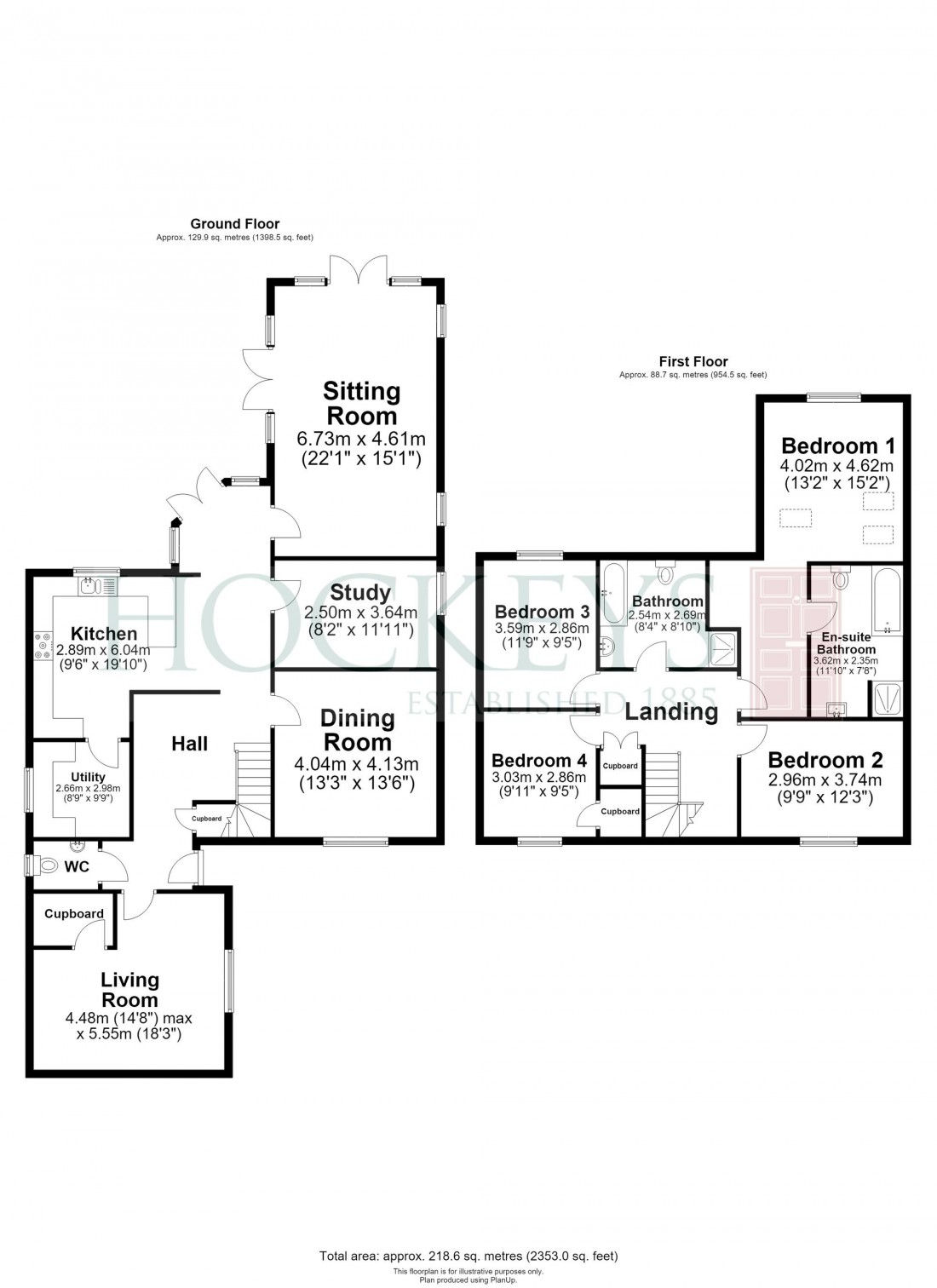Floorplan for High Street, Castle Camps, CB21