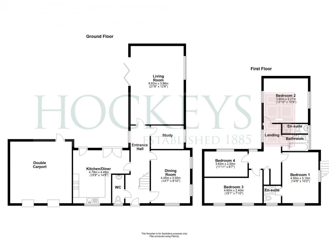 Floorplan for Stevensons Road, Longstanton, CB24
