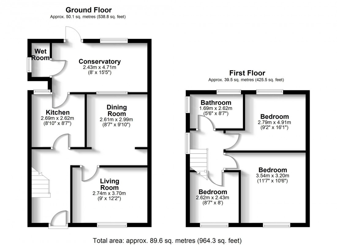 Floorplan for Malletts Road, Cambridge, CB1