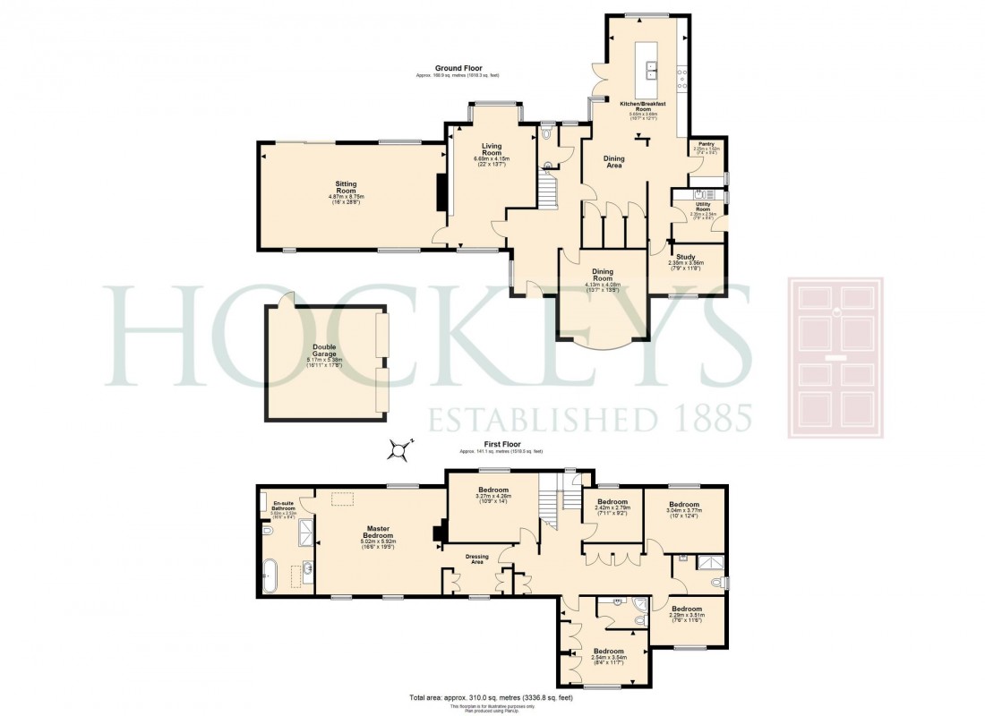 Floorplan for Lynn Road, Ely, CB6