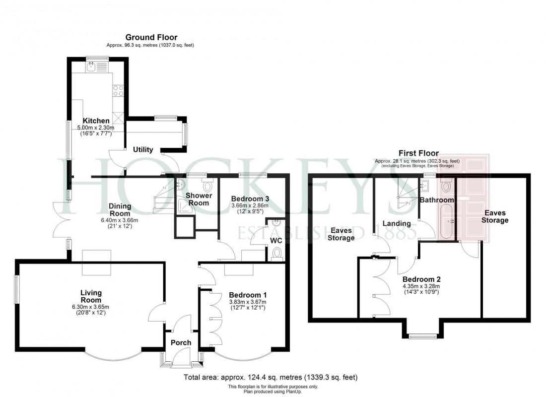 Floorplan for Mill Road, Over, CB24