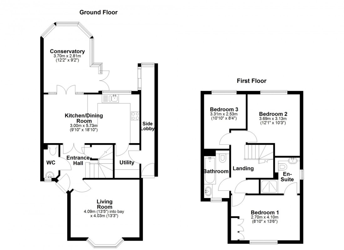 Floorplan for Pyrethrum Way, Willingham, CB24