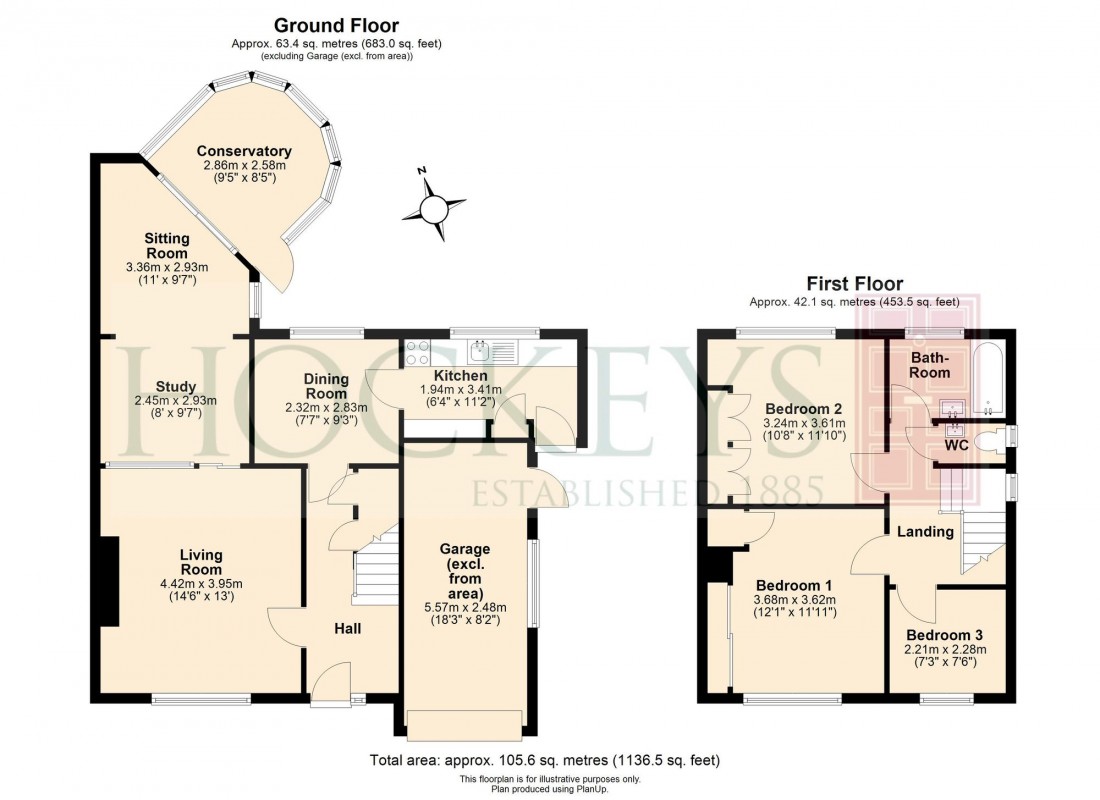 Floorplan for Forest Road, Cambridge, CB1