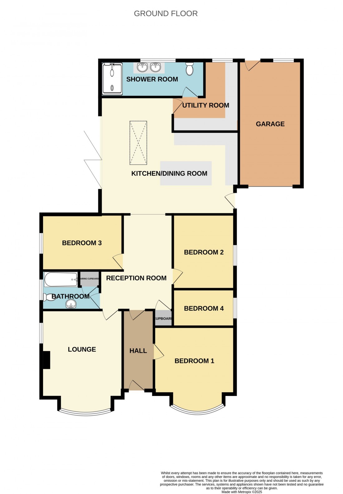 Floorplan for Church Lane, Tydd St. Giles, PE13