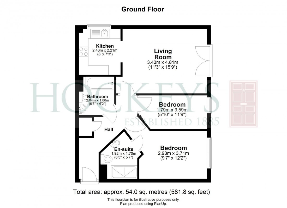Floorplan for Dobede Way, Soham, CB7