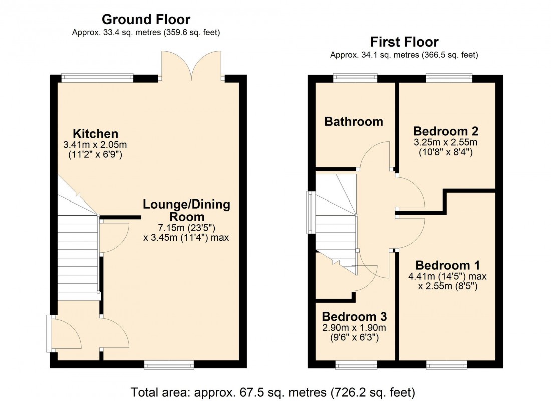 Floorplan for Headington Close, Cambridge, CB1