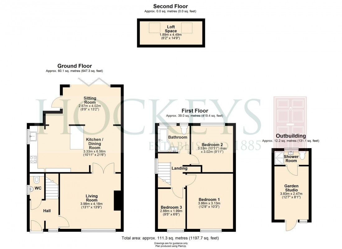 Floorplan for Kelsey Crescent, Cambridge, CB1