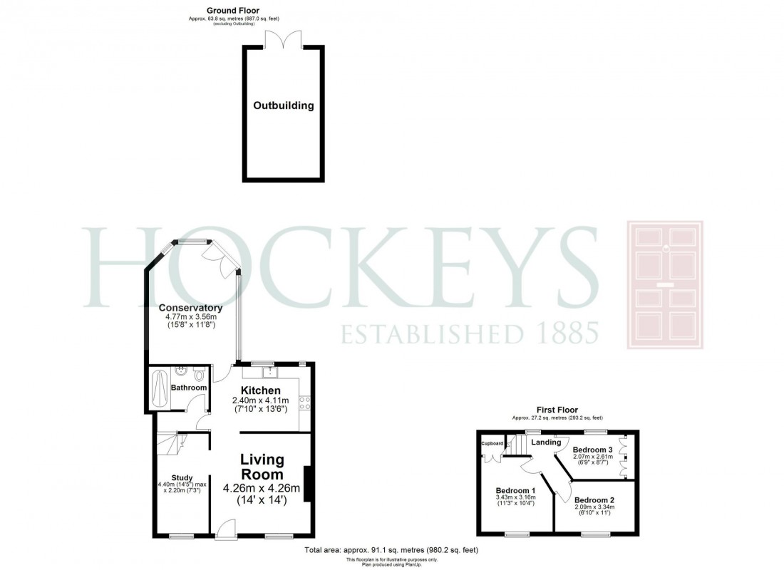 Floorplan for Spring Terrace, Weston Colville, CB21