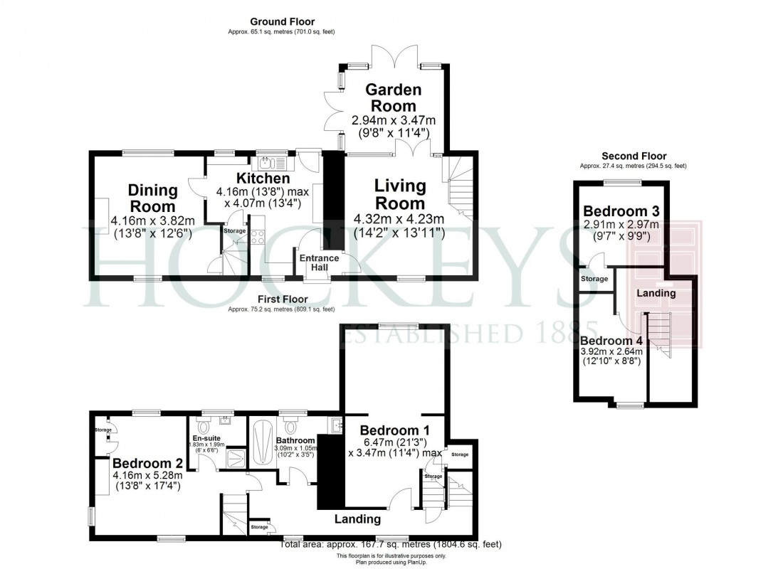 Floorplan for High Street, Linton, CB21