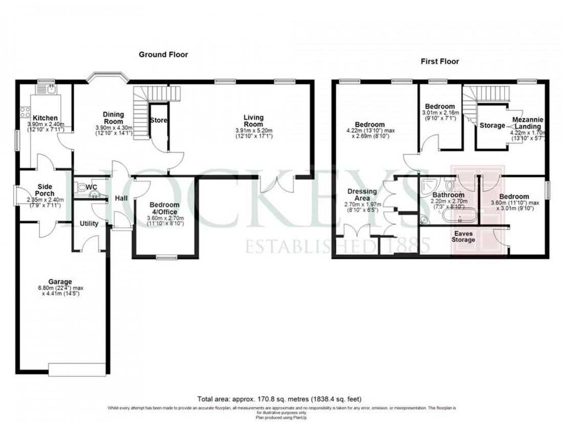 Floorplan for Bridge Street, Moulton, CB8