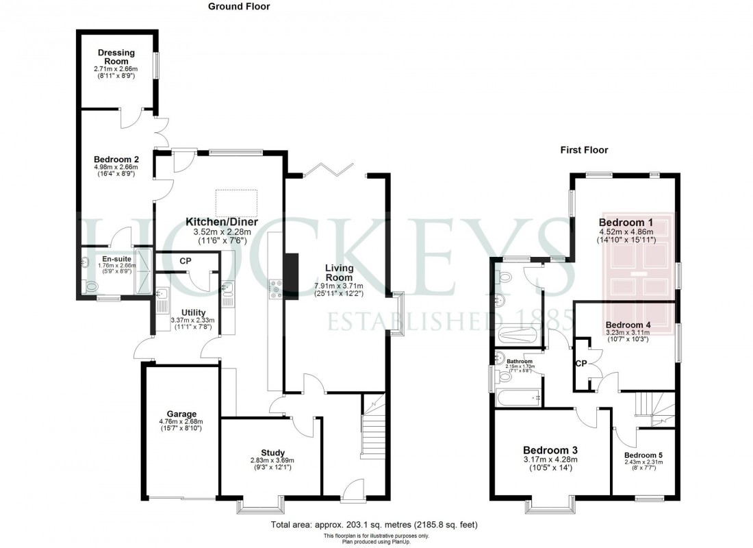 Floorplan for Cambridge Road, Abington, CB21