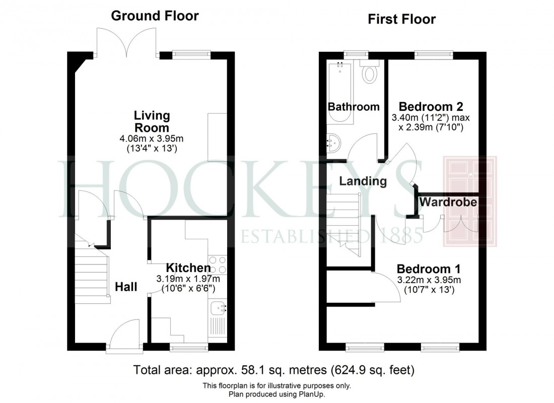 Floorplan for Leopold Walk, Cottenham, CB24