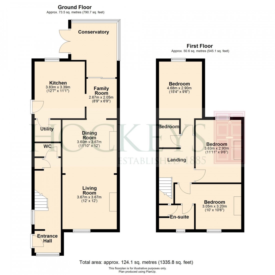 Floorplan for Barton Road, Comberton, CB23