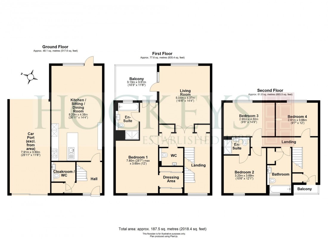 Floorplan for Harvest Road, Trumpington, CB2