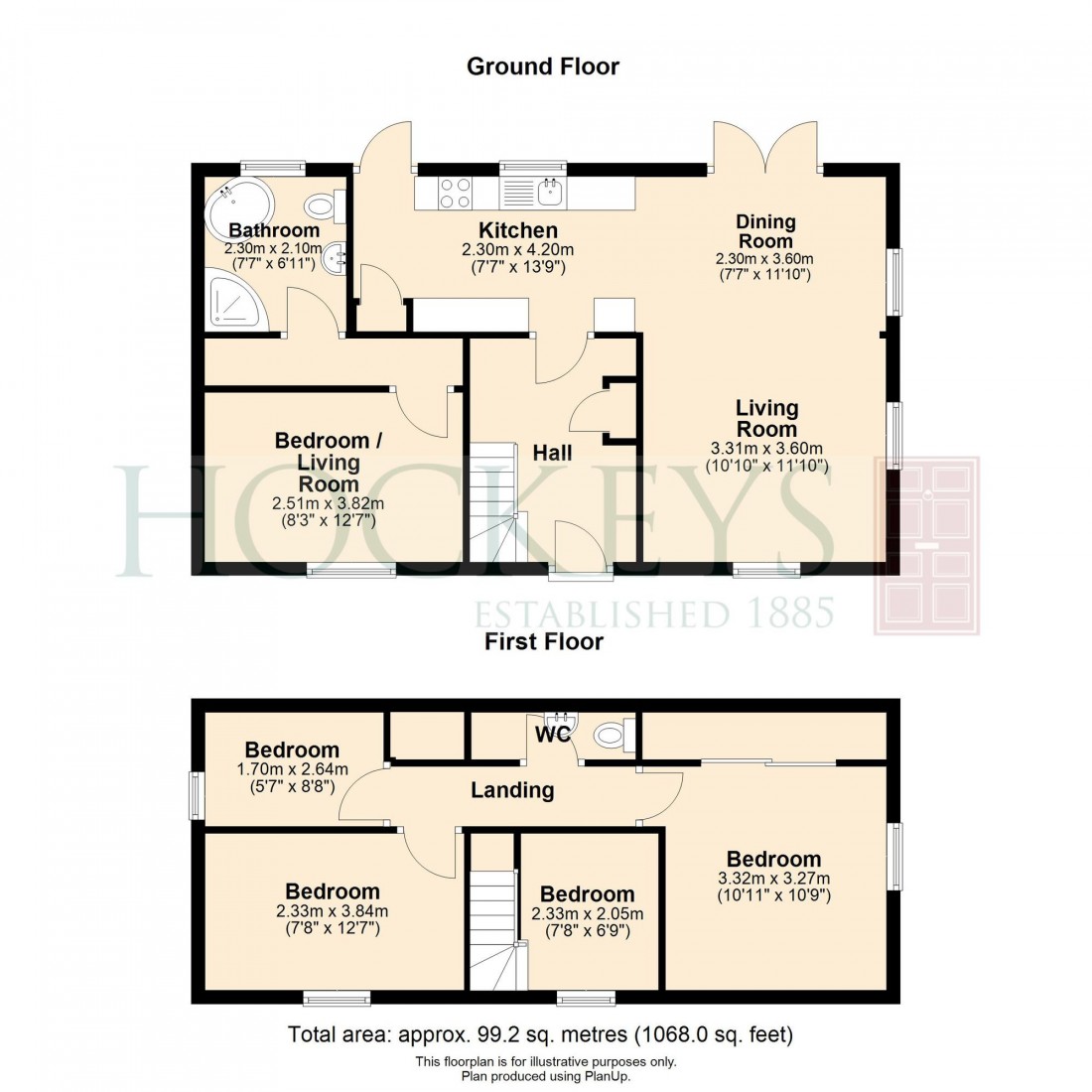Floorplan for Cambridge Road, Stretham, CB6