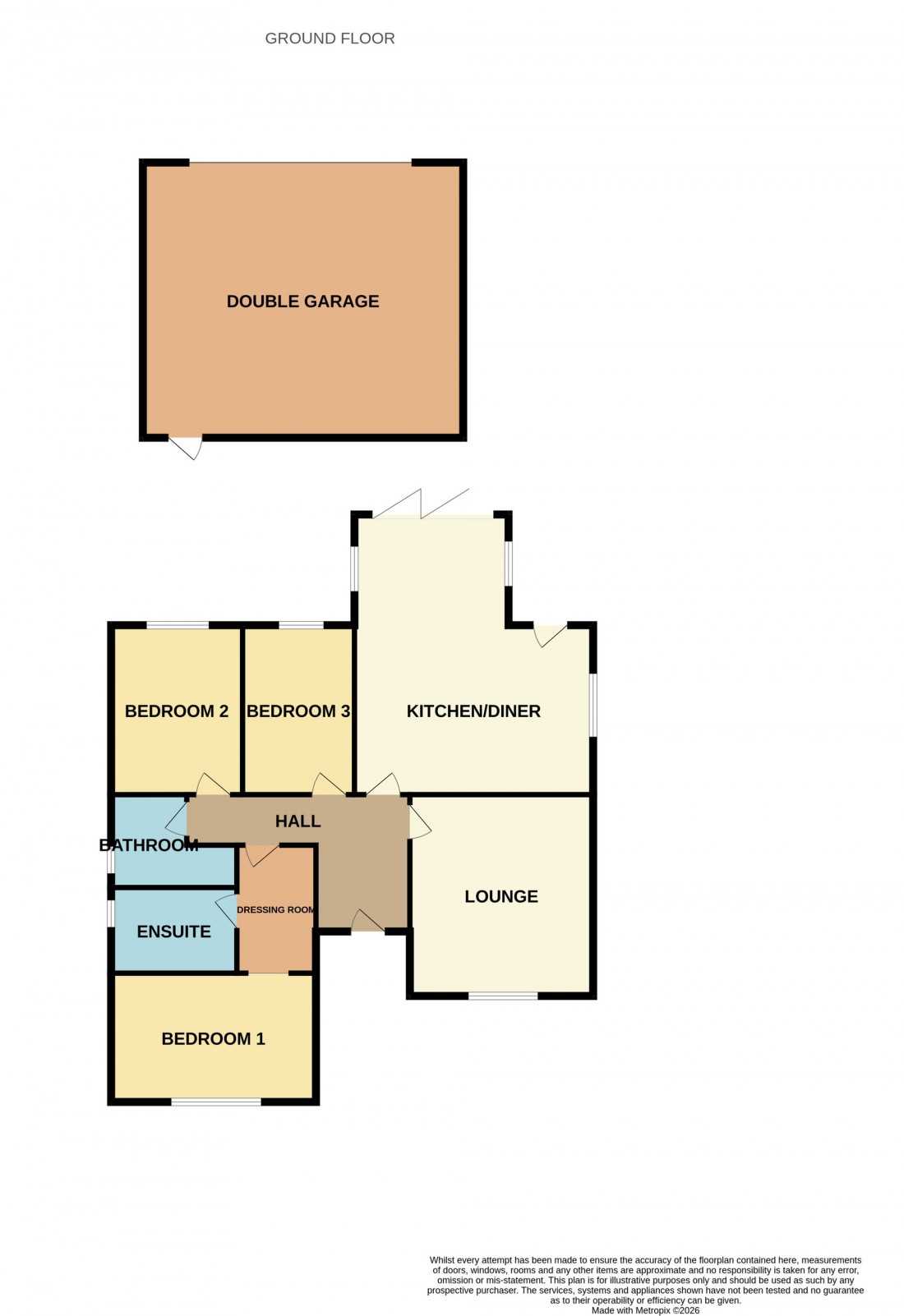 Floorplan for Folgate Lane, Walpole St Peter, PE14