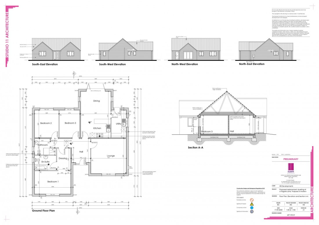 Floorplan for Folgate Lane, Walpole St Peter, PE14