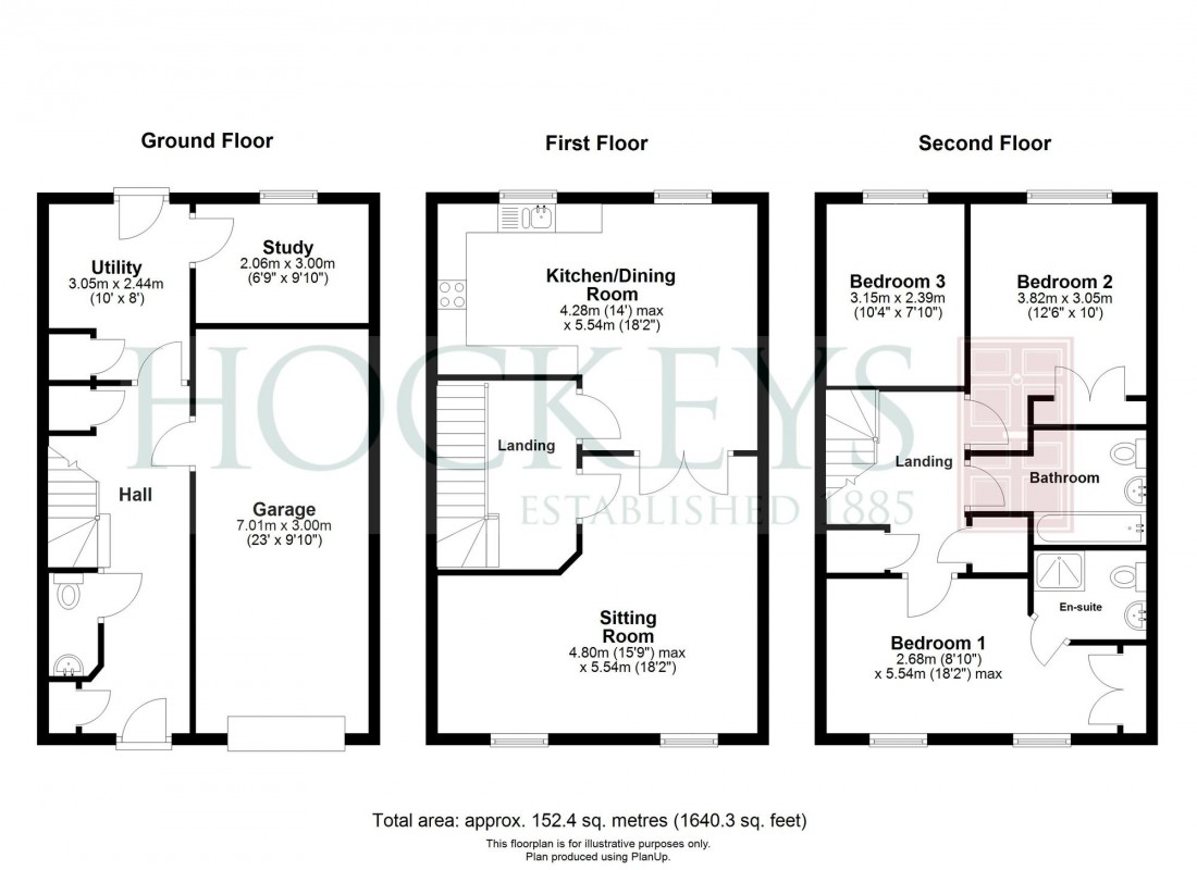 Floorplan for Jersey Meadow, Kentford, CB8