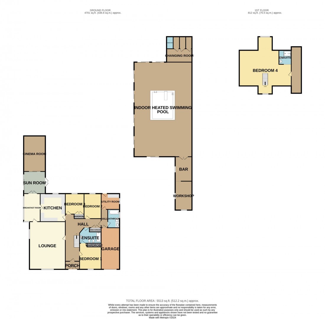 Floorplan for Church Road, Emneth, PE14