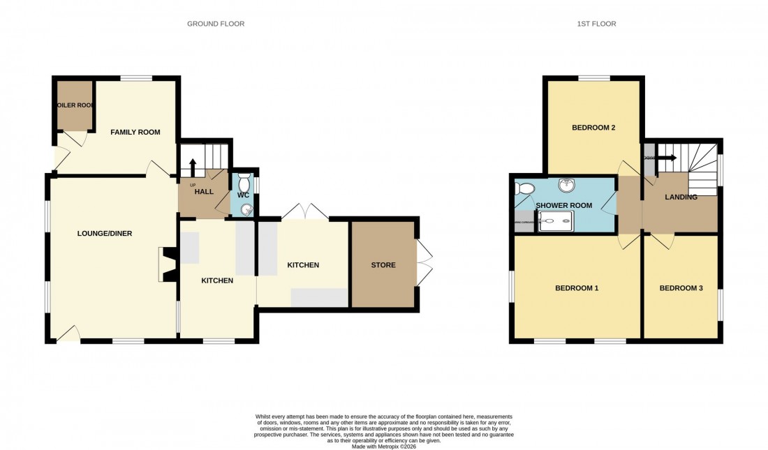 Floorplan for Eaudyke Bank, Tydd St. Giles, PE13