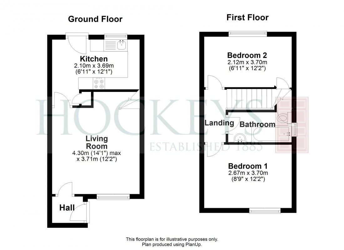Floorplan for Hillcrest, Bar Hill, CB23