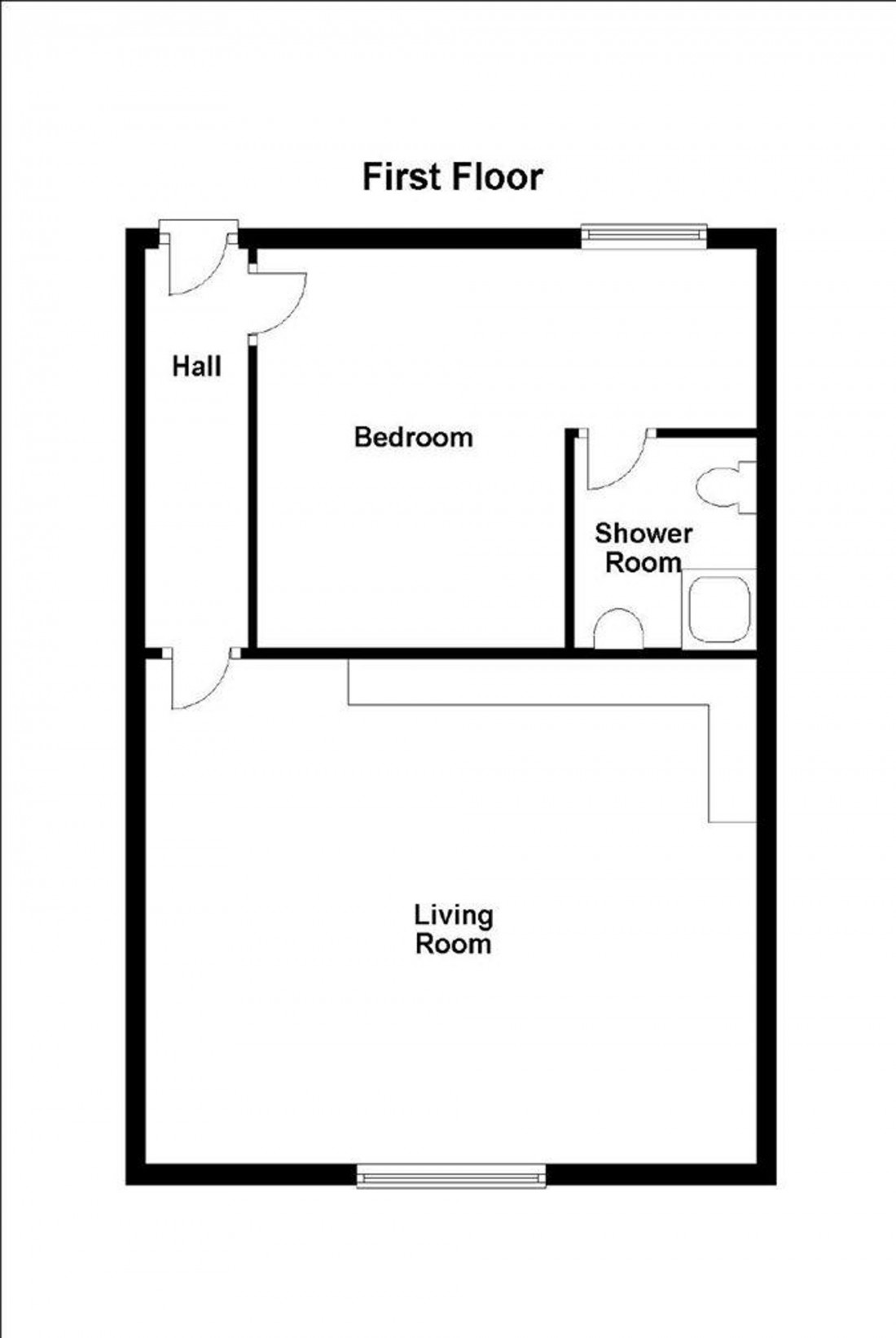 Floorplan for Mill Road, Cambridge, CB1