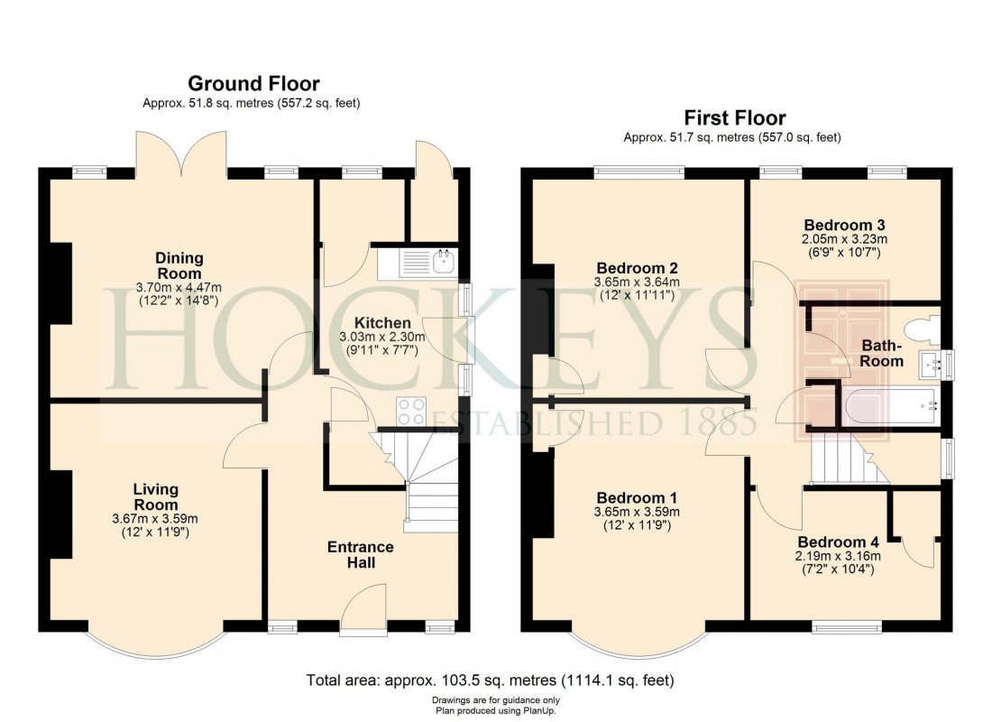 Floorplan for Thornton Road, Girton, CB3