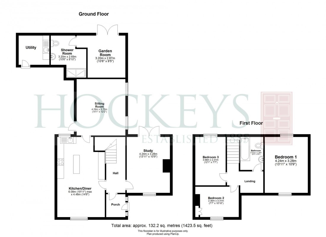 Floorplan for London Road, Six Mile Bottom, CB8