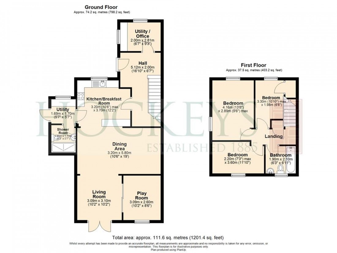 Floorplan for Park Road, Cheveley, CB8
