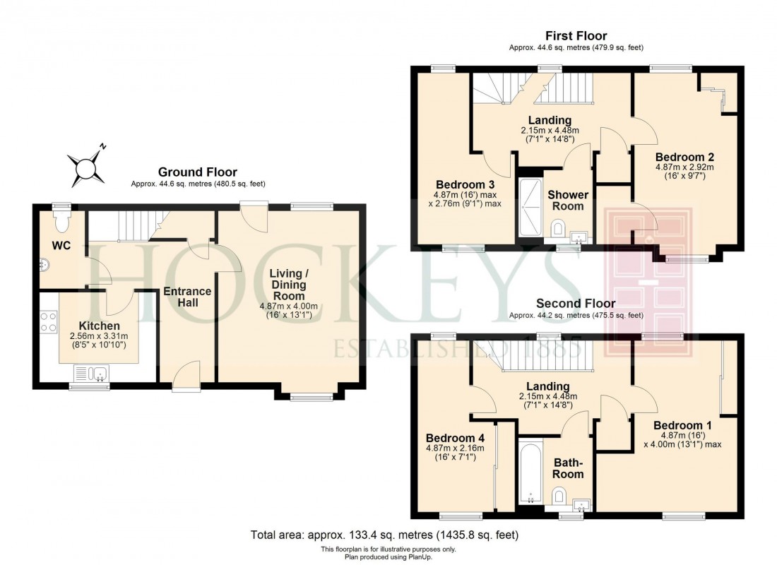 Floorplan for Sweetpea Way, Cambridge, CB4