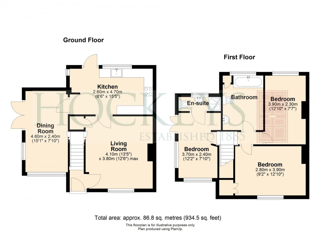 Floorplan for Station Road, Dullingham, CB8
