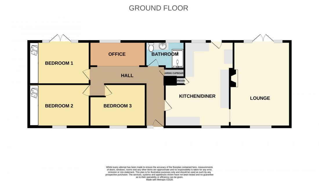 Floorplan for South-Eau Bank, Throckenholt, PE12