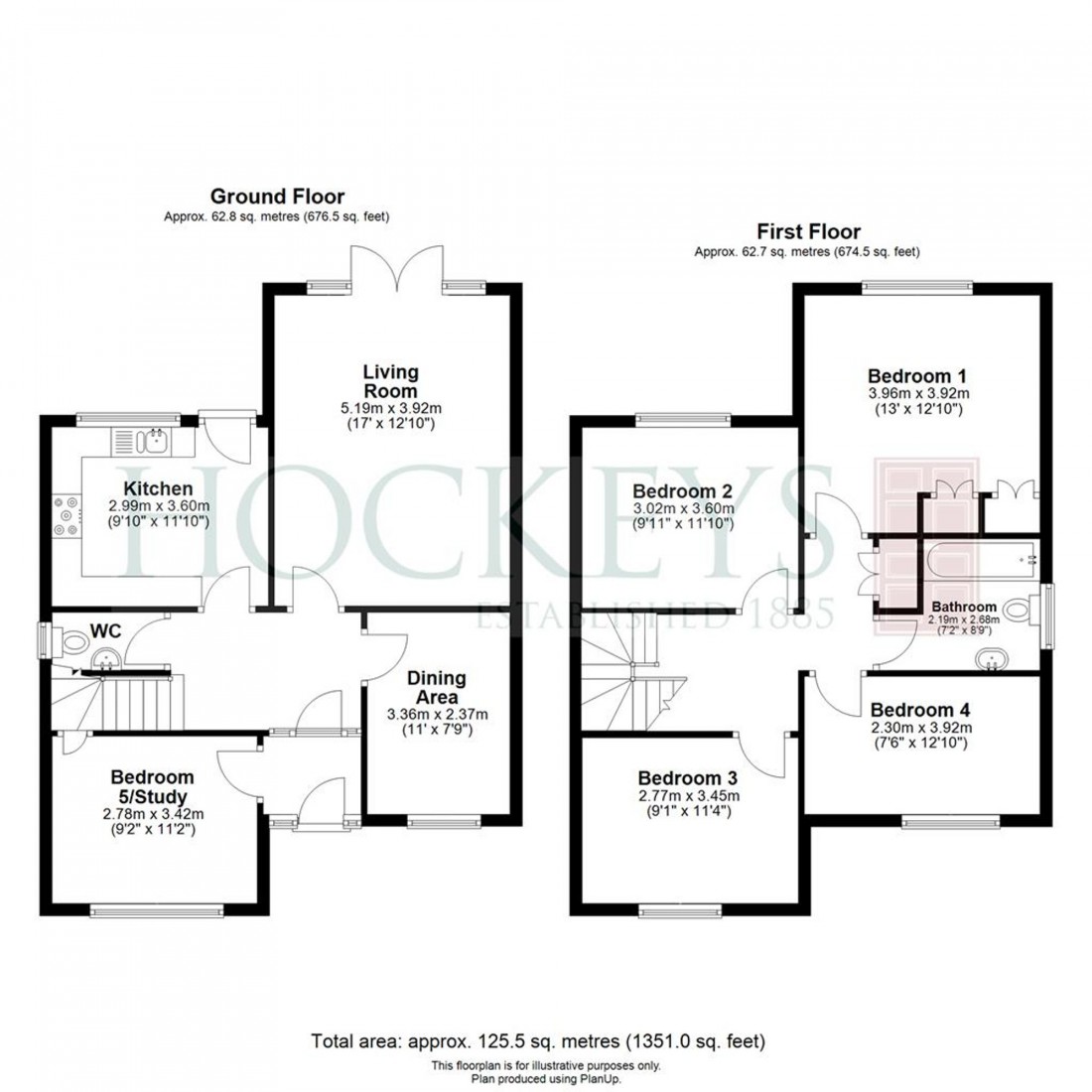 Floorplan for High Street, Castle Camps, CB21