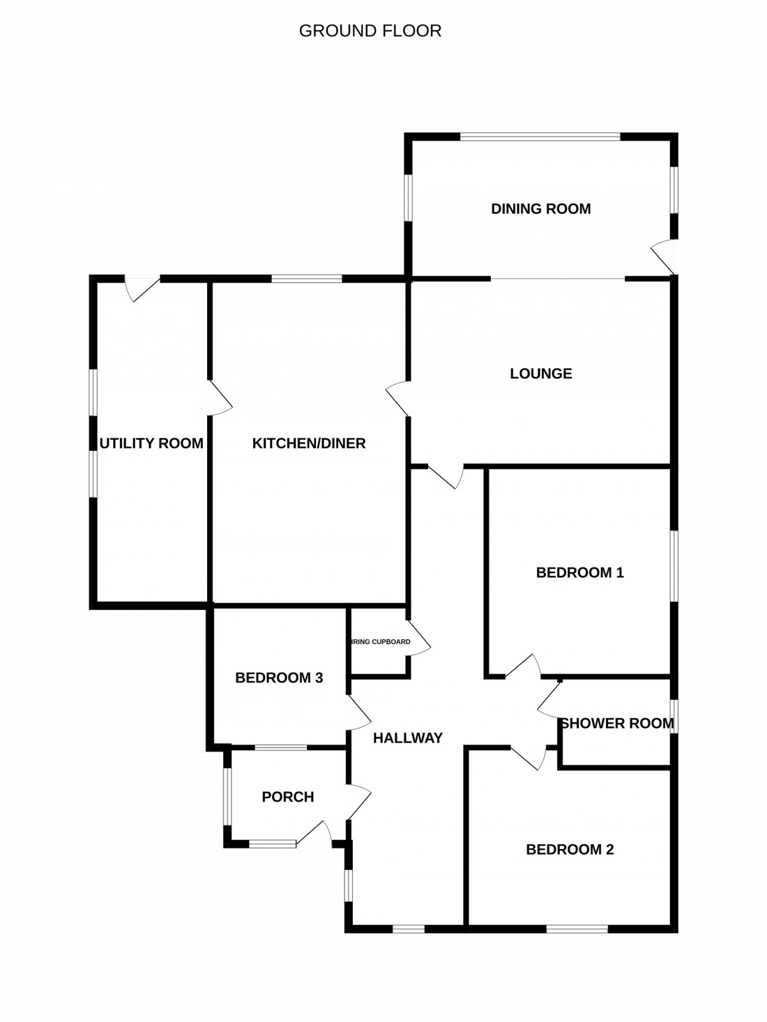 Floorplan for Smeeth Road, Marshland St. James, PE14